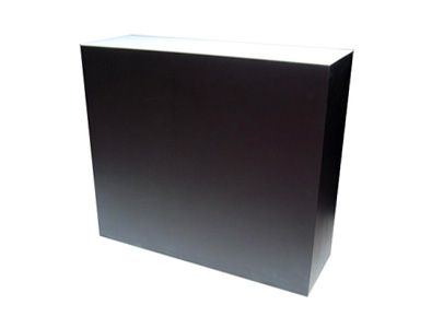 Desk Black Plexiglas White